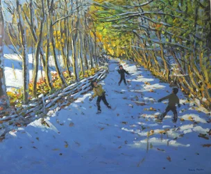 Yellow trees, Allestree Park